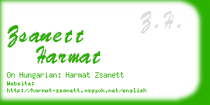 zsanett harmat business card